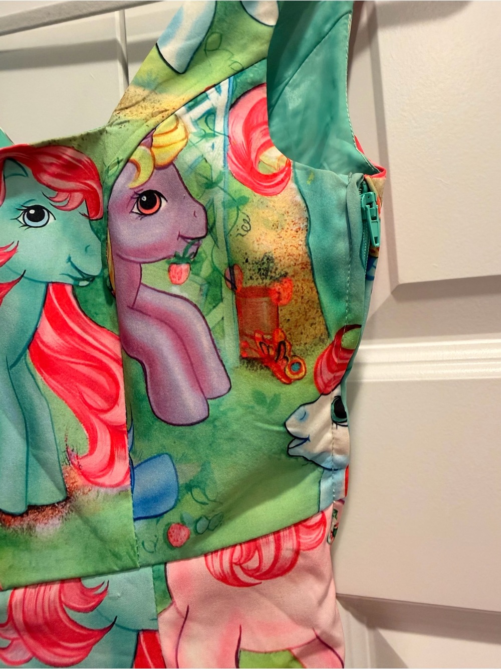 Iron Fist x My Little Pony Teal Retro Dress